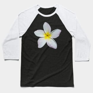 Plumeria Blossom Baseball T-Shirt